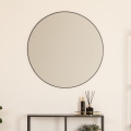 Atmosphera - Espelho de parede ALICE diâmetro 76 cm preto