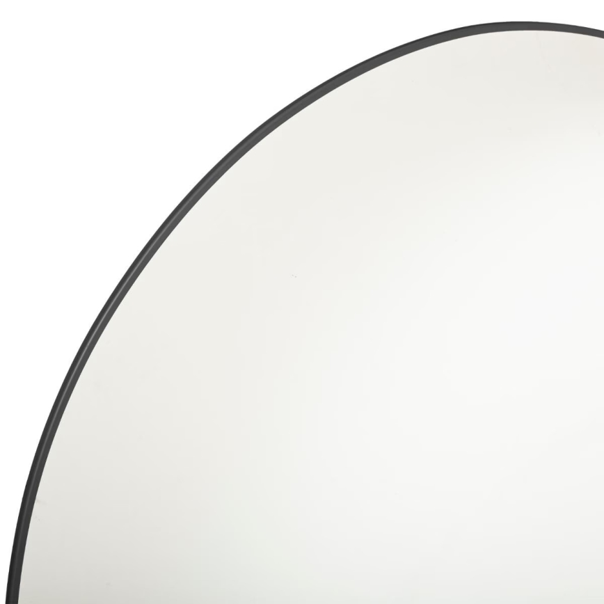 Atmosphera - Espelho de parede ALICE diâmetro 76 cm preto