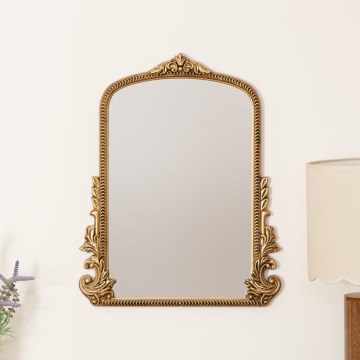 Atmosphera - Espelho de parede VICTORIA 51x41 cm dourado