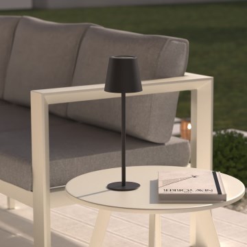 Atmosphera - LED Regulação recarregável exterior táctil candeeiro de mesa CODY LED/5V 2400 mAh IP44