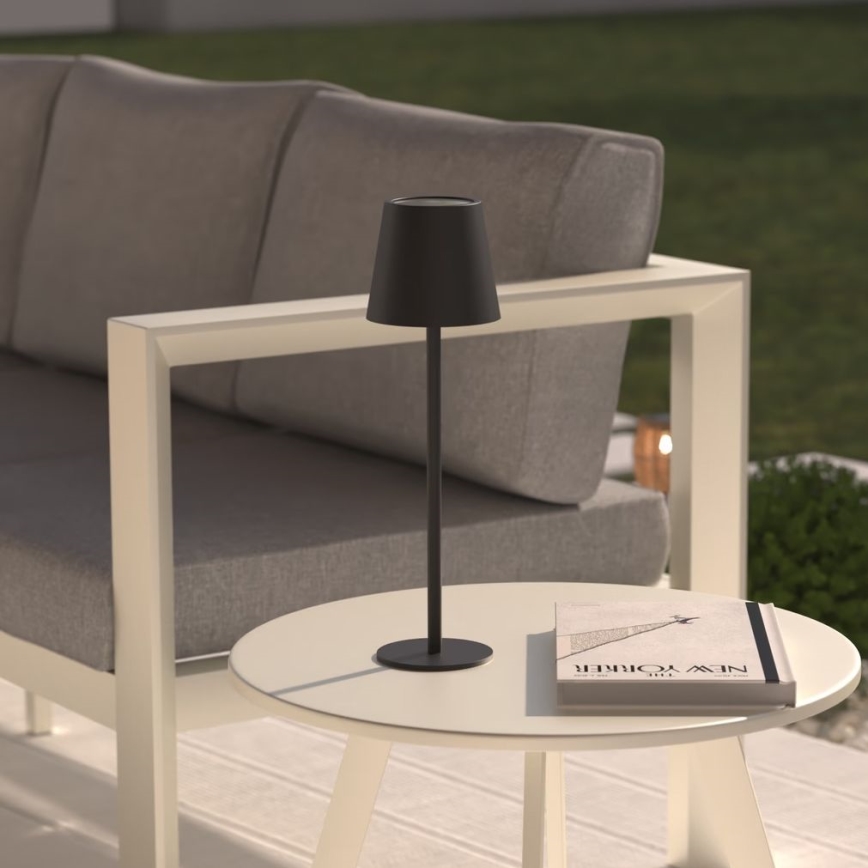 Atmosphera - LED Regulação recarregável exterior táctil candeeiro de mesa CODY LED/5V 2400 mAh IP44