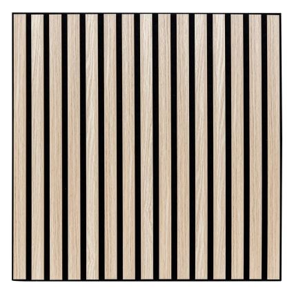 Atmosphera - Painel decorativo de parede 3D 60x60 cm castanho claro