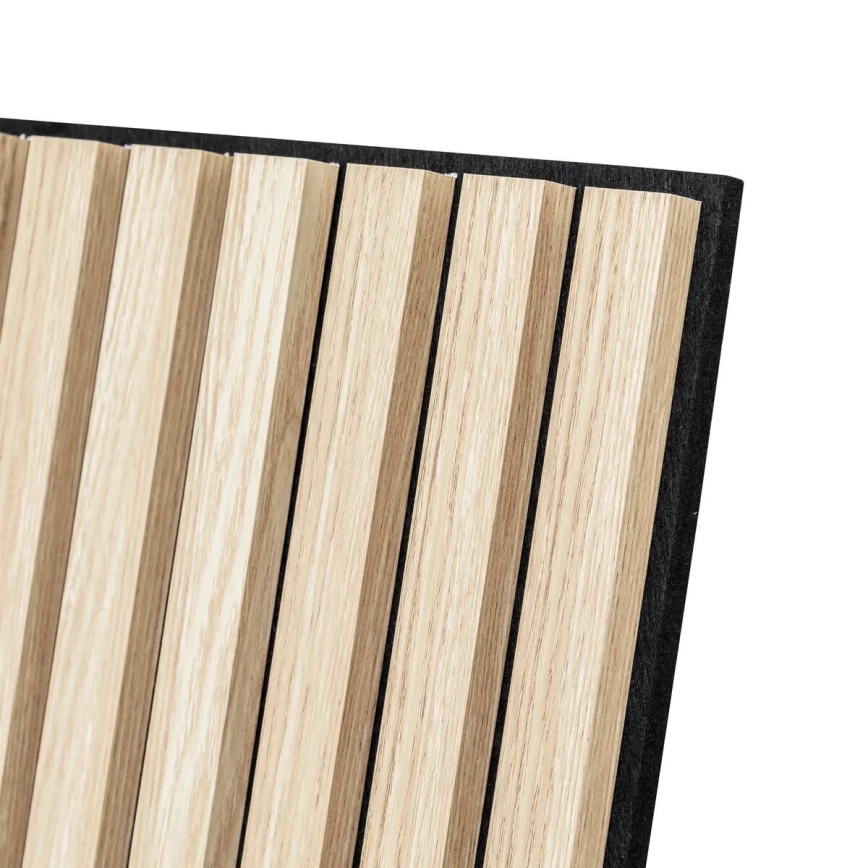 Atmosphera - Painel decorativo de parede 3D 60x60 cm castanho claro