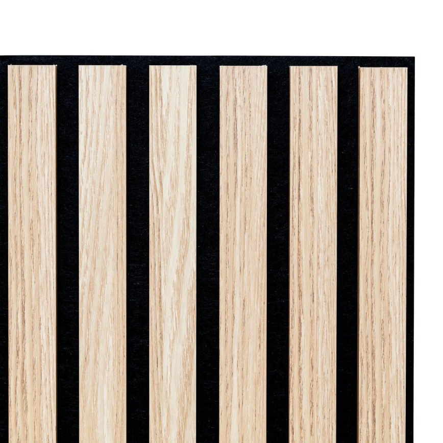 Atmosphera - Painel decorativo de parede 3D 60x60 cm castanho claro