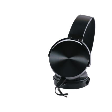 Auriculares com fio com microfone mini-jack C