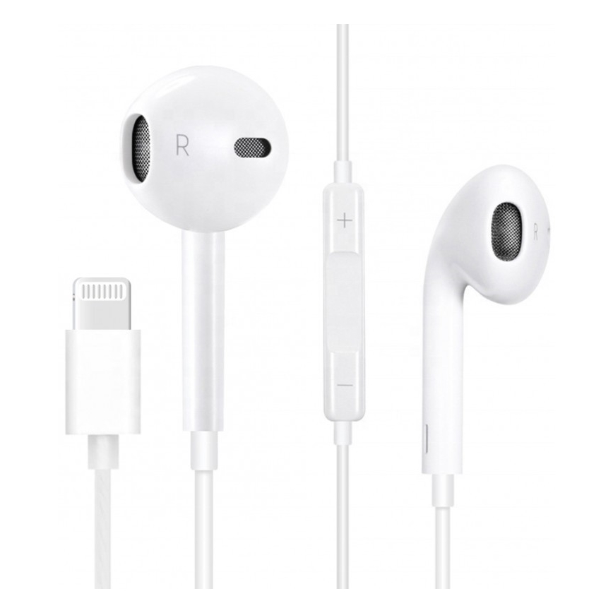 Auriculares FIESTA para iPhone/iPad com conector de ligação Lightning