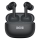 Auriculares sem fios com ANC+ENC 300 mAh + 2x 40 mAh preto