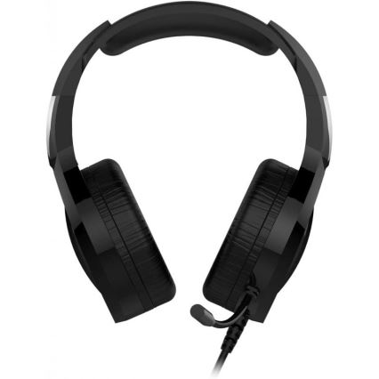 Auscultadores com um microfone VARR GAMING RGB USB preto