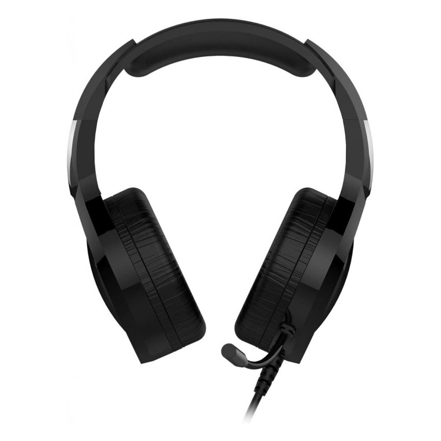 Auscultadores com um microfone VARR GAMING RGB USB preto