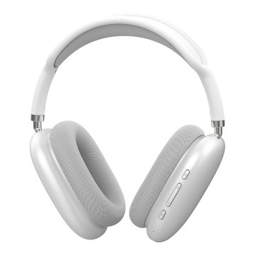 Auscultadores sem fios 400 mAh branco