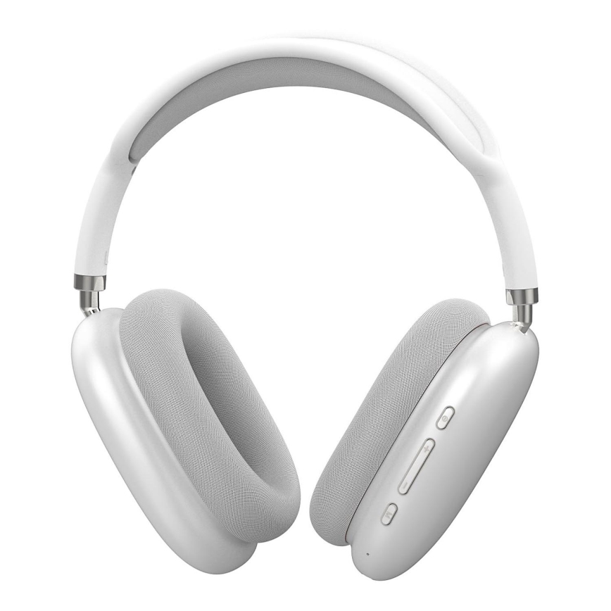 Auscultadores sem fios 400 mAh branco