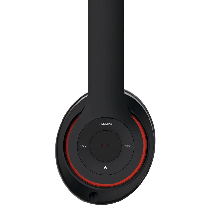 Auscultadores sem fios com Bluetooth pretos