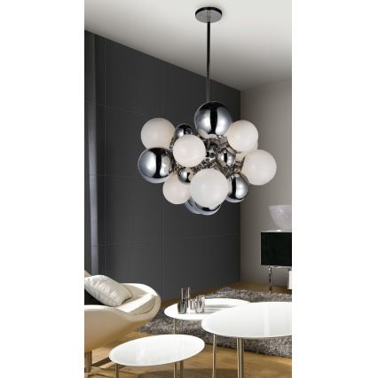 Azzardo AZ0110 - Candelabro pendente NOBLE 10xG4/20W/230V