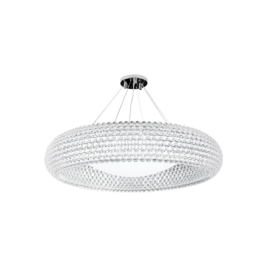 Azzardo AZ0289 - Candelabro suspenso ACRYLIO 6xT5/40W/230V