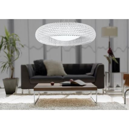 Azzardo AZ0289 - Candelabro suspenso ACRYLIO 6xT5/40W/230V