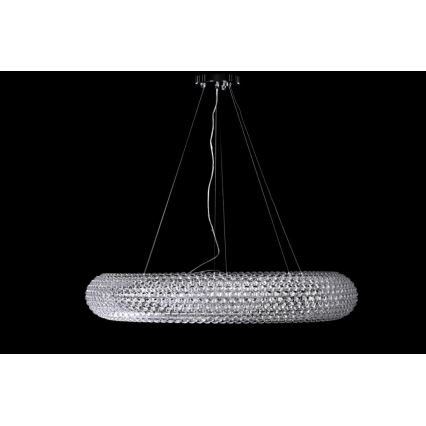 Azzardo AZ0289 - Candelabro suspenso ACRYLIO 6xT5/40W/230V