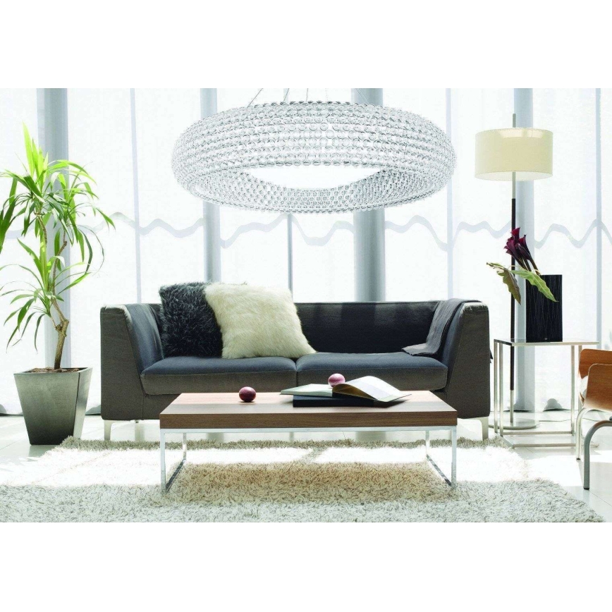 Azzardo AZ0289 - Candelabro suspenso ACRYLIO 6xT5/40W/230V