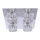 Azzardo AZ0492 - Luz de teto RUBIC 4xG9/40W/230V