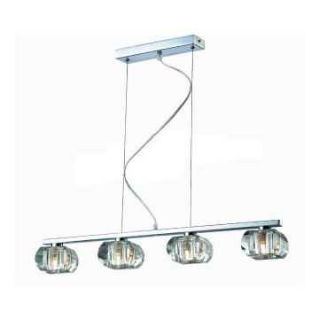 Azzardo AZ0493 - Candelabro num fio RUBIC 4xG9/40W/230V