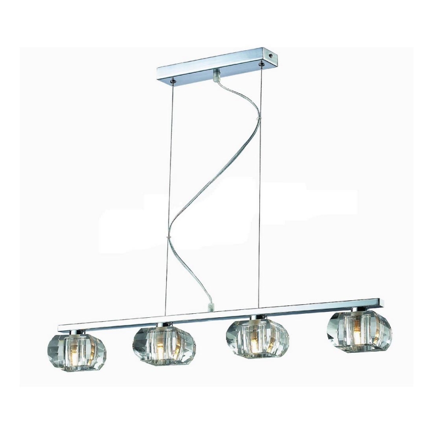 Azzardo AZ0493 - Candelabro num fio RUBIC 4xG9/40W/230V