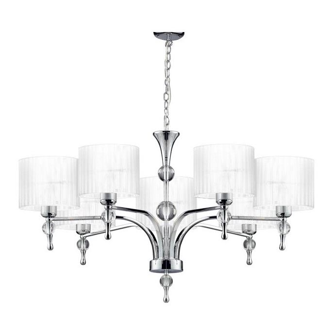 Azzardo AZ1106 - Candelabro numa corrente IMPRESS 7xE27/60W/230V