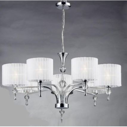 Azzardo AZ1106 - Candelabro numa corrente IMPRESS 7xE27/60W/230V