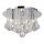 Azzardo AZ1285 - Luz de teto de cristal BOLLA 3xG9/40W/230V