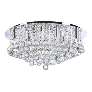 Azzardo AZ1288 - Luz de teto de cristal BOLLA 10xG9/40W/230V