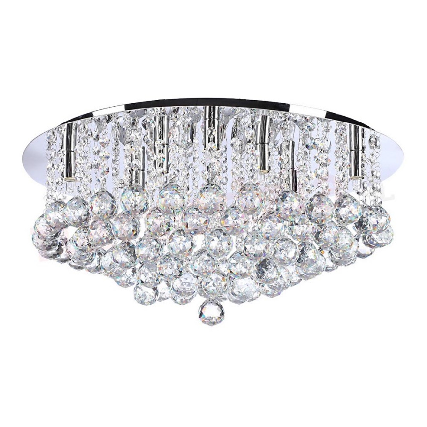 Azzardo AZ1288 - Luz de teto de cristal BOLLA 10xG9/40W/230V