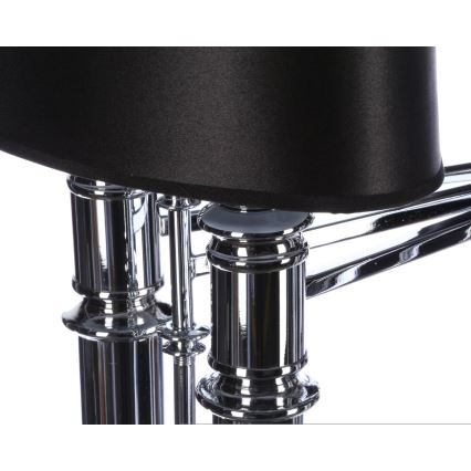Azzardo AZ1344 - Candelabro suspenso DIABLO 6xE14/11W/230V preto