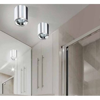 Azzardo AZ1360 - Luz de teto de exterior ARO 1xGU10/50W/230V IP54