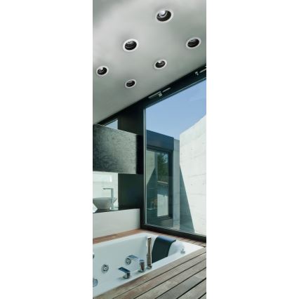 Azzardo AZ1361 - Luz embutida IBIZA 1xGU10/50W/230V