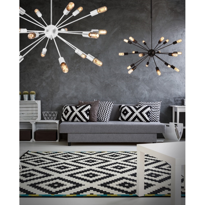 Azzardo AZ1657 - Candelabro pendente ORBIT 18xE27/60W/230V