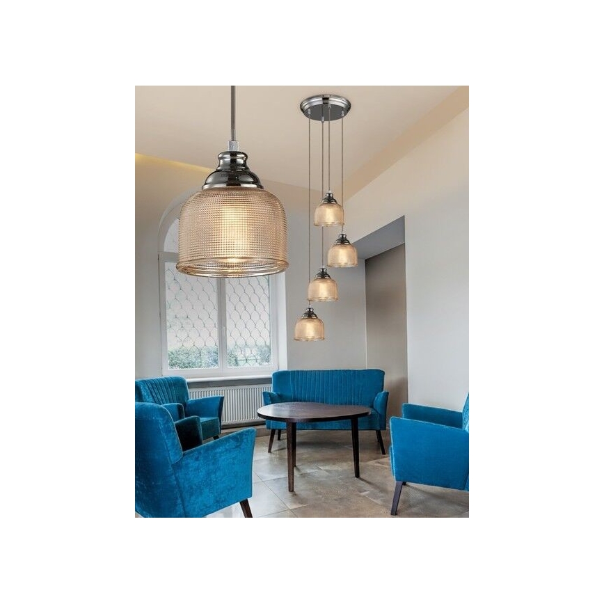 Azzardo AZ2109 - Candelabro num fio MORA 1xE27/60W/230V