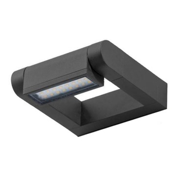 Azzardo AZ2132 - Luz de parede LED de exterior FRAME LED/8W/230V IP54