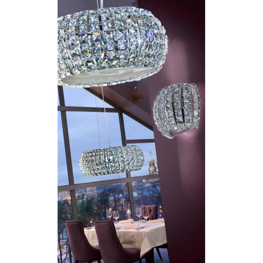 Azzardo AZ2520 - Luz de parede de cristal SOPHIA 2xG9/40W/230V