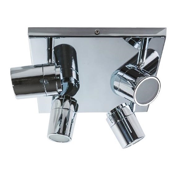 Azzardo AZ2557 - Foco de casa de banho NOEMIE 4xGU10/35W/230V IP44