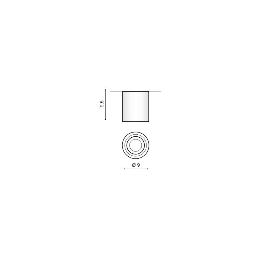 Azzardo AZ2690 - Luz de teto de casa de banho BRANT 1xGU10/50W/230V IP44