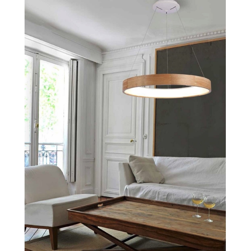 Azzardo AZ2699 - Candelabro num fio LED SILVAM 1xLED/50W/230V