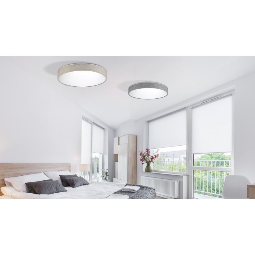 Azzardo AZ2717 - Luz de teto fosca LED COLLODI 1xLED/50W/230V + controlo remoto