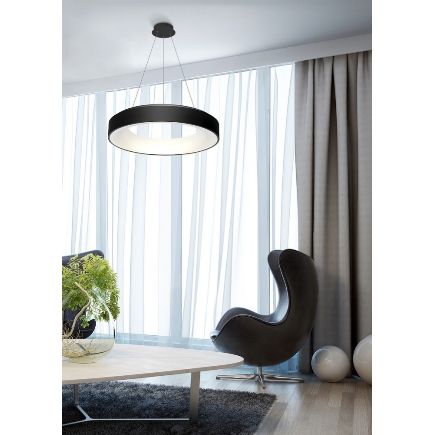 Azzardo AZ2728 - Candelabro pendurado LED com regulação SOVANA 1xLED/50W/230V+controlo remoto
