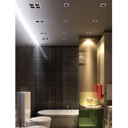 Azzardo AZ2802 - Luz embutida MINORKA 1xGU10/50W/230V
