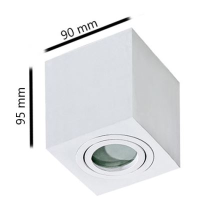Azzardo AZ2822 - Iluminação de teto de casa de banho BRANT 1xGU10/50W/230V IP44