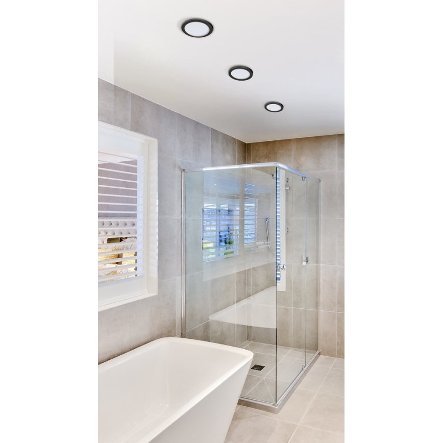 Azzardo AZ2835 - Foco de encastrar LED para casa de banho  SLIM 1xLED/6W/230V IP44 CRI 90