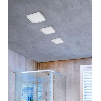 Azzardo AZ2837 - Foco de encastrar LED para casa de banho  SLIM 1xLED/12W/230V IP44 CRI 90