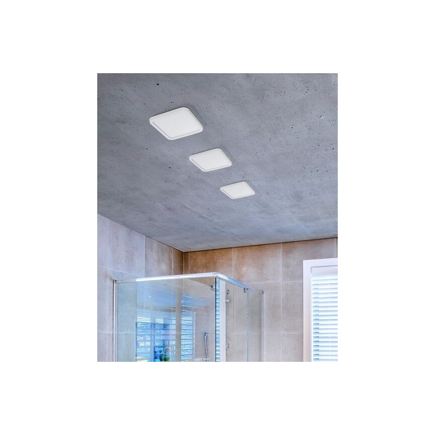 Azzardo AZ2837 - Foco de encastrar LED para casa de banho  SLIM 1xLED/12W/230V IP44 CRI 90