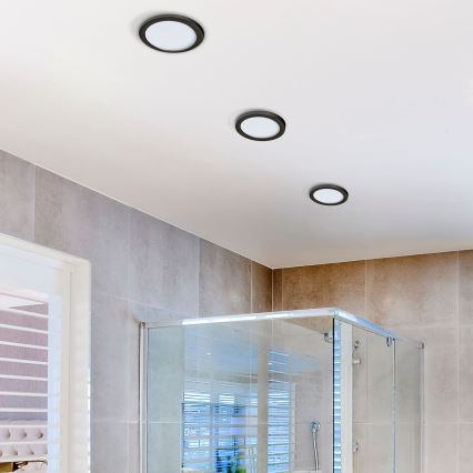 Azzardo AZ2840 - Foco de encastrar LED para casa de banho  SLIM 1xLED/12W/230V IP44 CRI 90