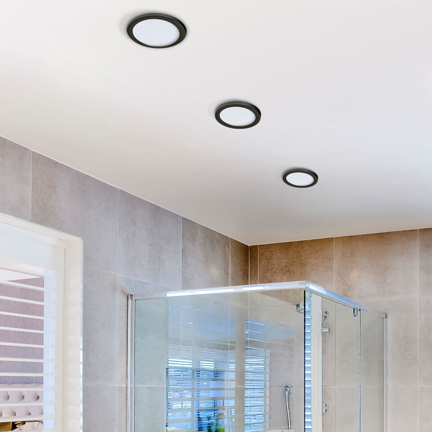 Azzardo AZ2840 - Foco de encastrar LED para casa de banho  SLIM 1xLED/12W/230V IP44 CRI 90