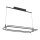 Azzardo AZ2849 - Candelabro num fio fosco LED VIENA 2xLED/70W/230V