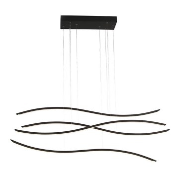 Azzardo AZ2912 - Candelabro suspenso LED com regulação WAVES 4xLED/70W/230V